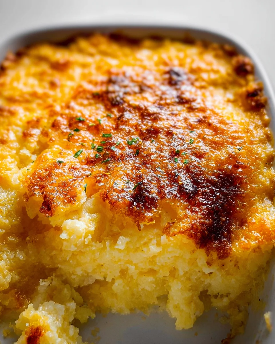Baked Cheesy Grits