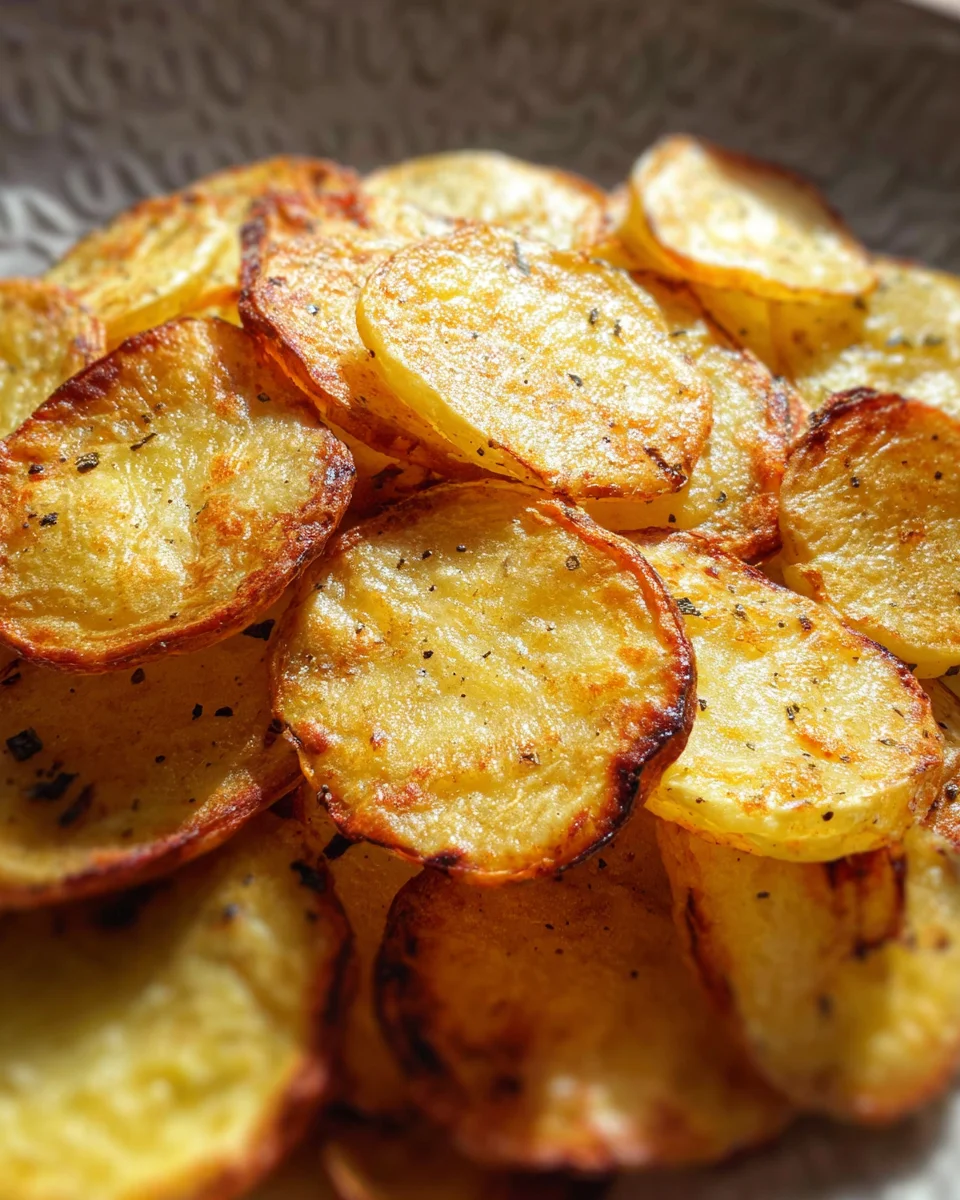 Baked Potato Slices