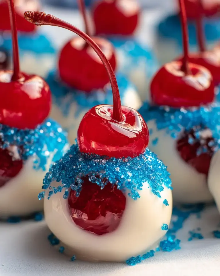 Boozy Cherry Bombs