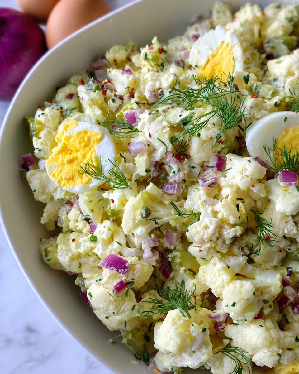 Cauliflower ‘Potato’ Salad Cauliflower ‘Potato’ Salad
