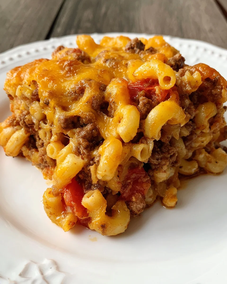 Chili Mac Casserole Chili