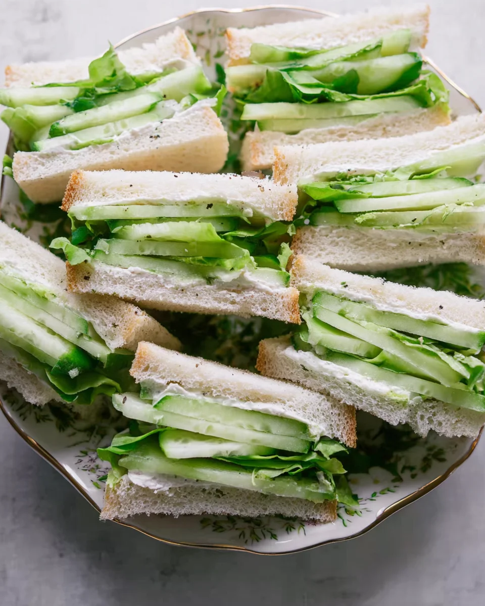 Cucumber Sandwiches