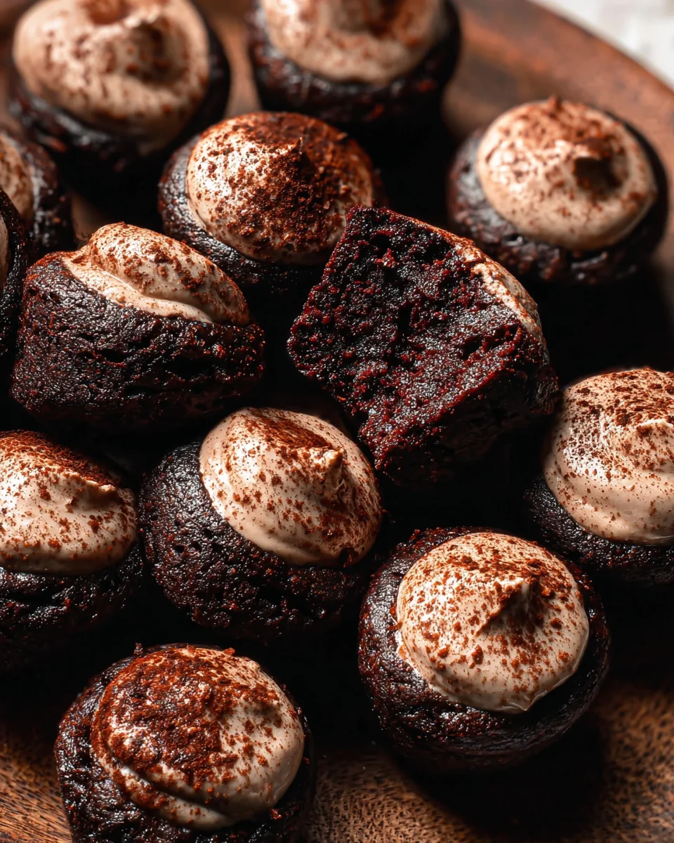 Espresso Brownie Bites Espresso