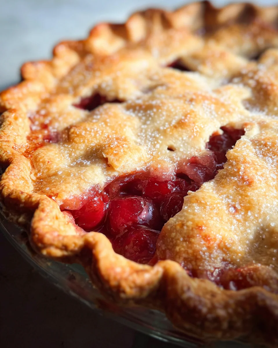 Fresh Cherry Pie Fresh