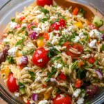 Greek Orzo Salad Greek Orzo Salad