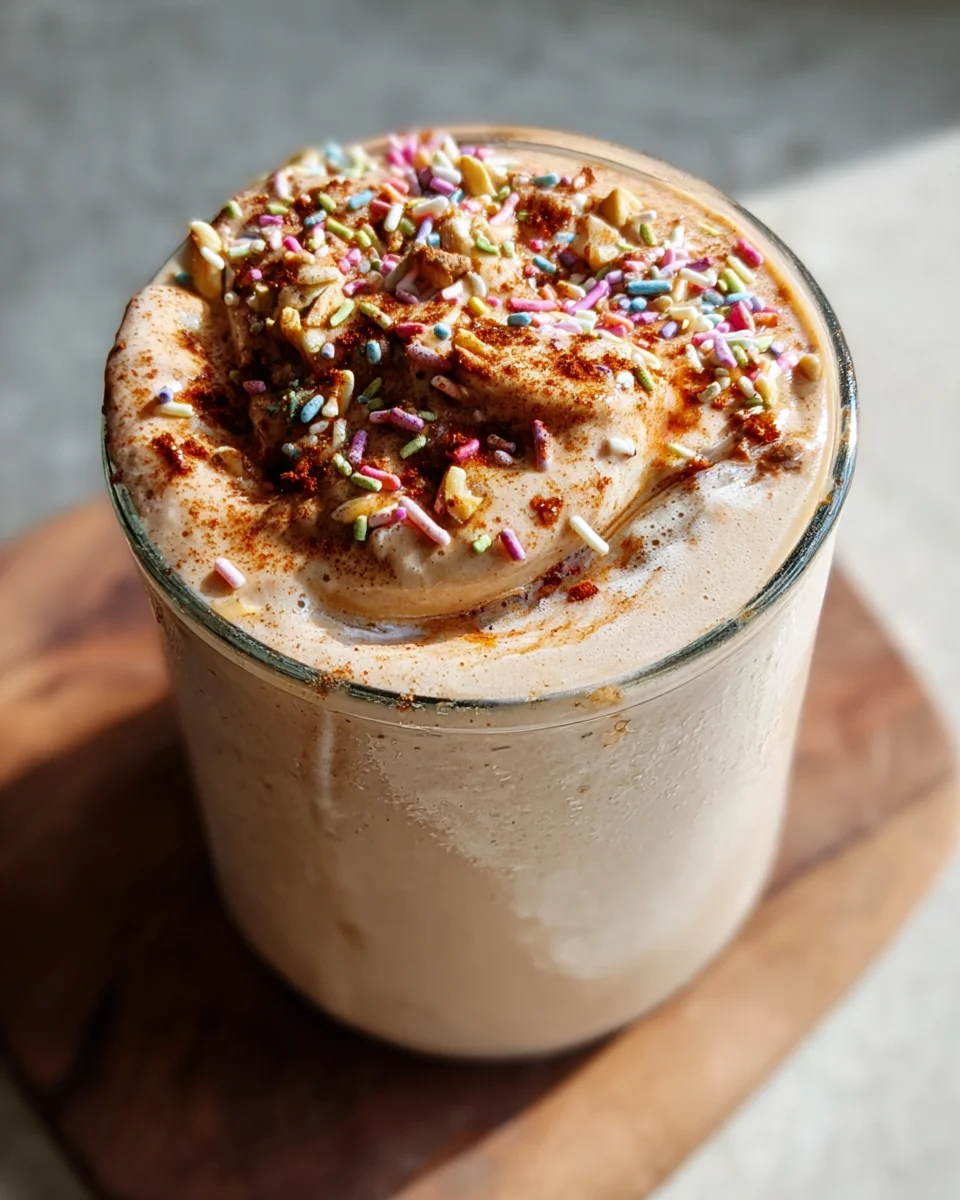 Healthy Vanilla Bean Protein Smoothie Healthy