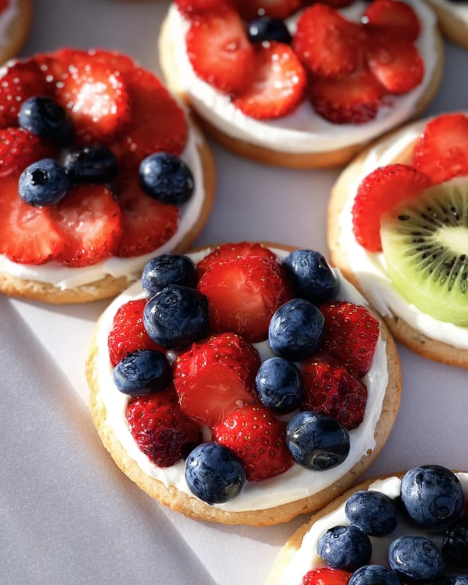 Mini Fruit Pizzas Mini