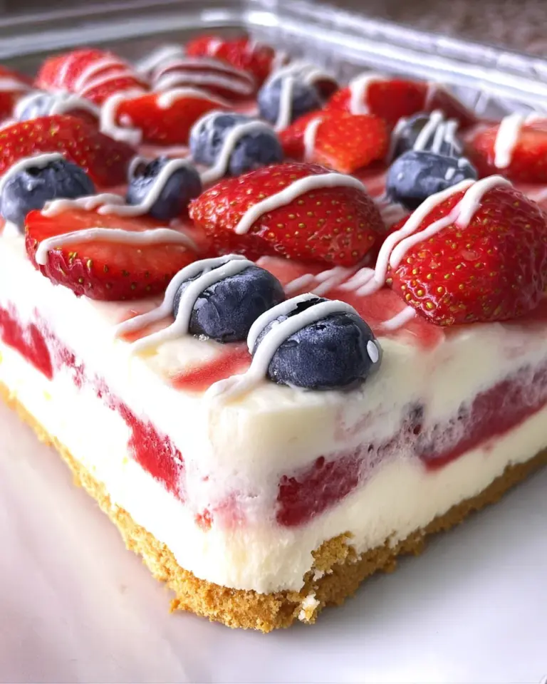 No Bake Summer Berry Delight