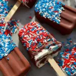 Patriotic Mini Ice Cream Sandwiches Patriotic Mini Ice Cream Sandwiches