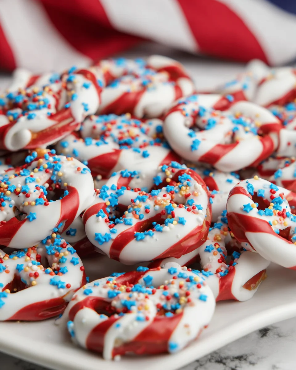 Patriotic Pretzels Patriotic Pretzels