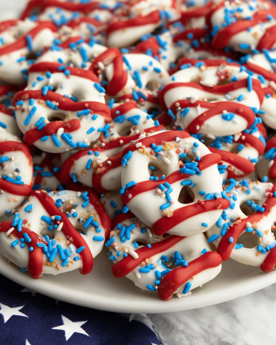 Patriotic Pretzels Patriotic