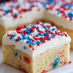 Patriotic Sugar Cookie Bars Patriotic Sugar Cookie Bars