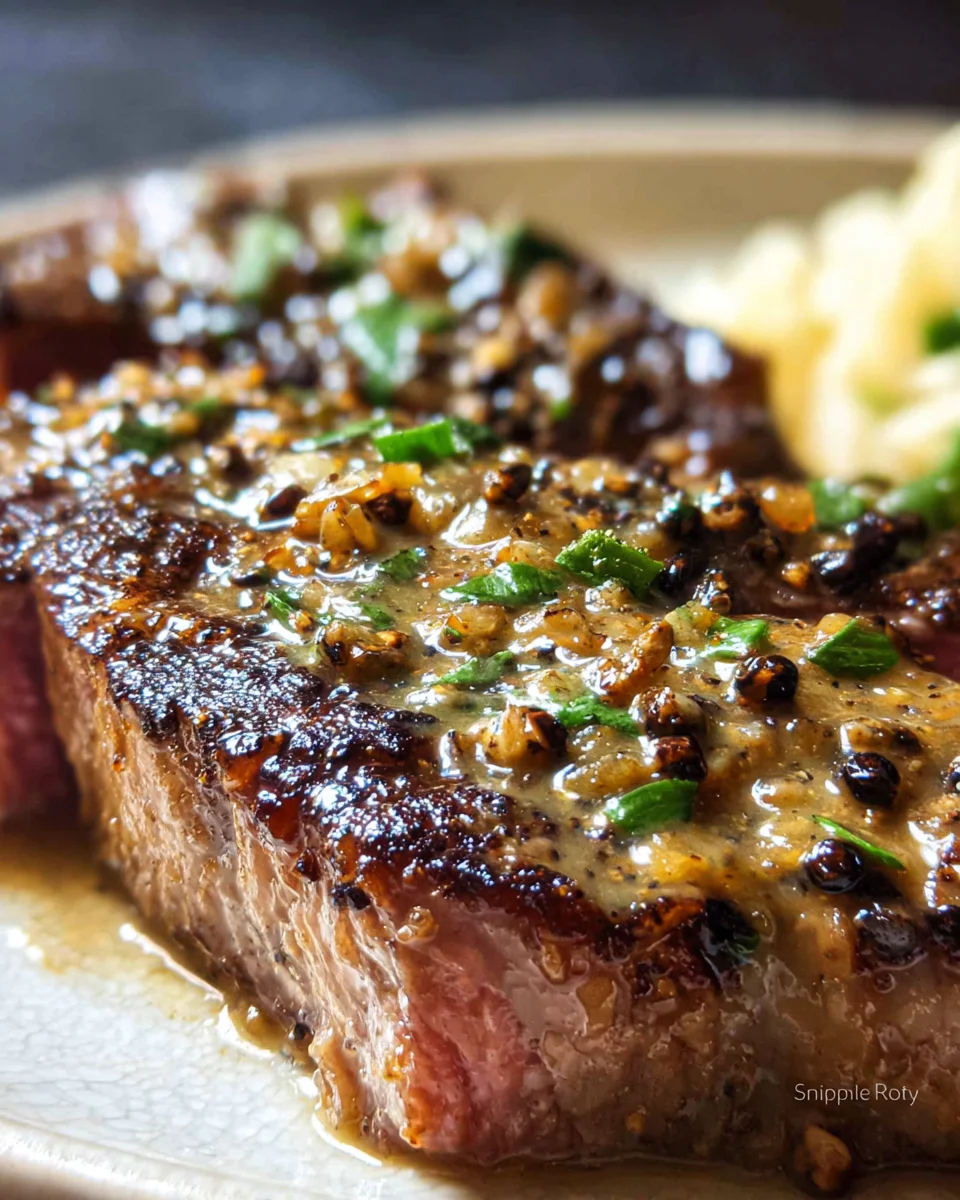 Peppercorn Steaks Peppercorn