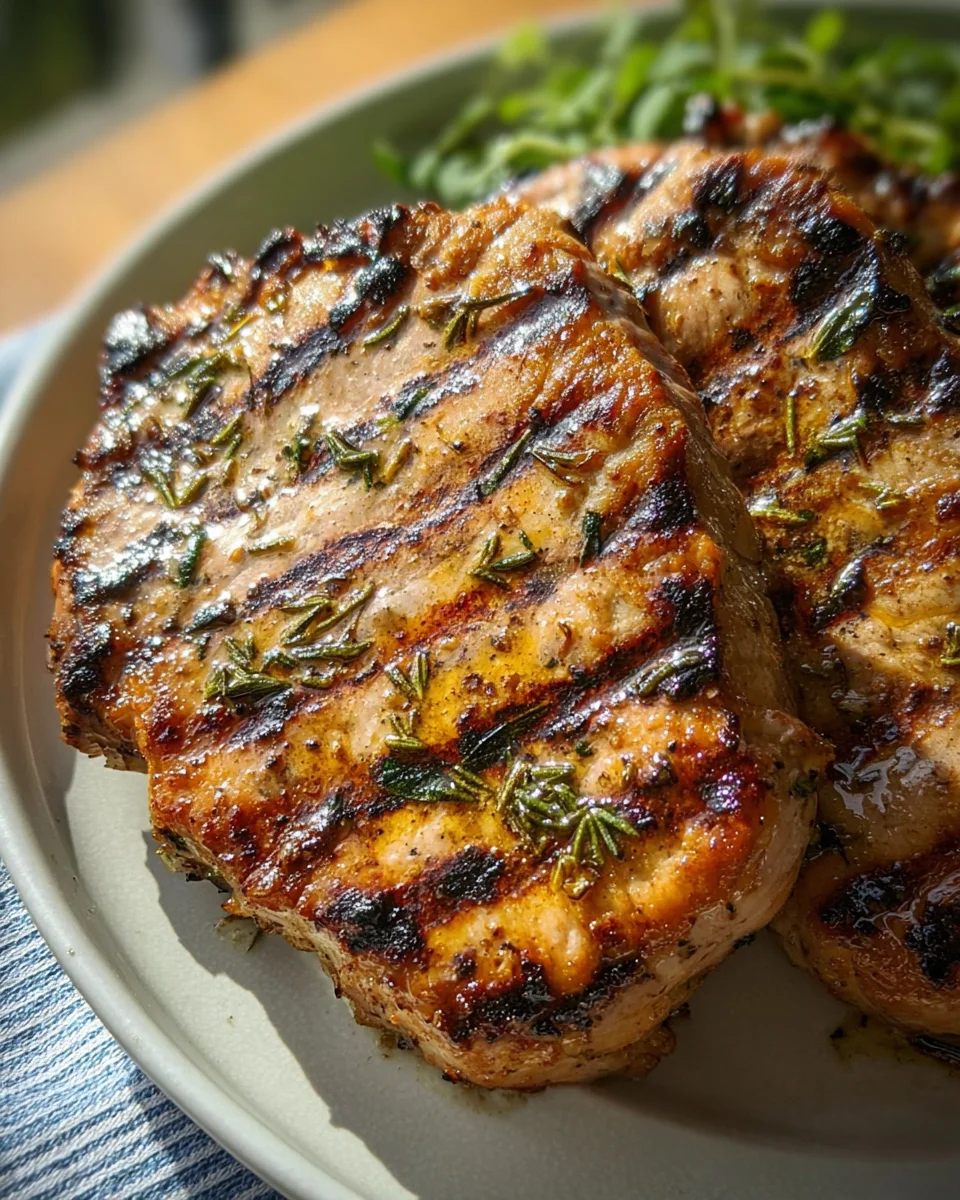 Pork Chop Marinade