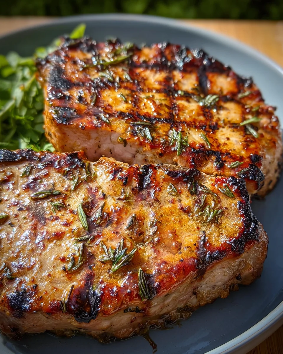 Pork Chop Marinade Pork