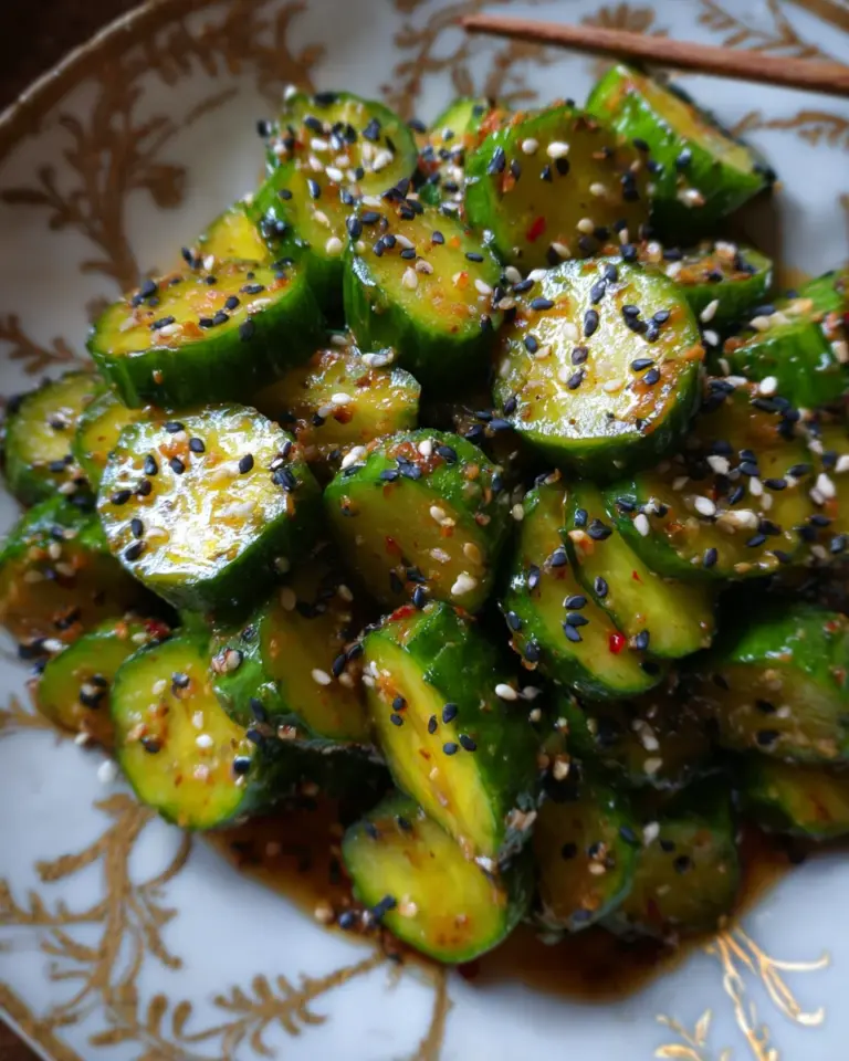 Sesame Cucumber Salad