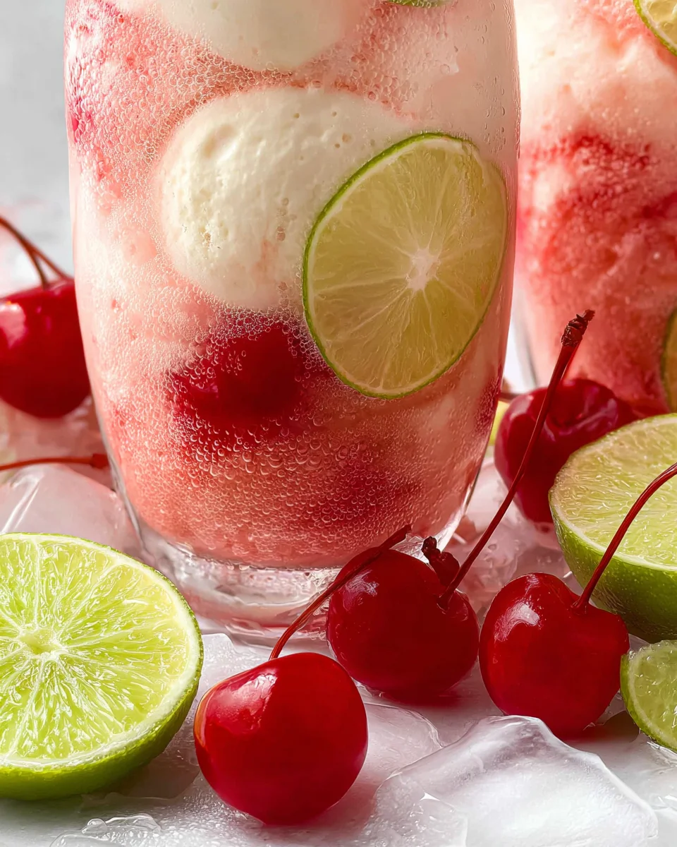 Shirley Temple Ice Cream Float Shirley