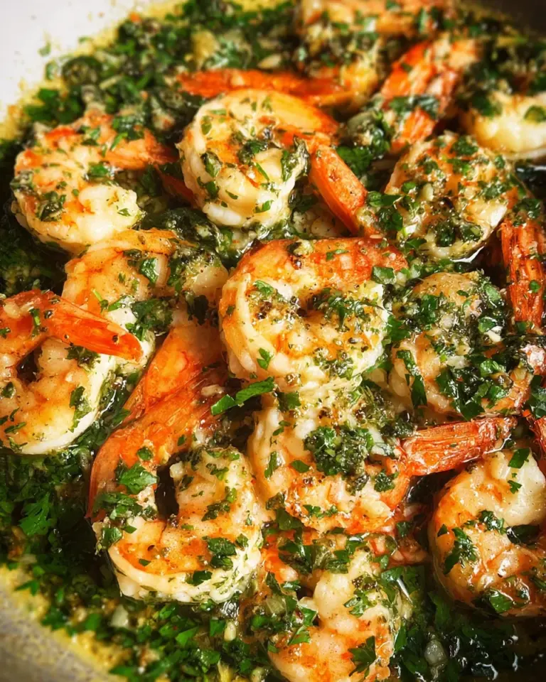 Shrimp in Garlic Sauce