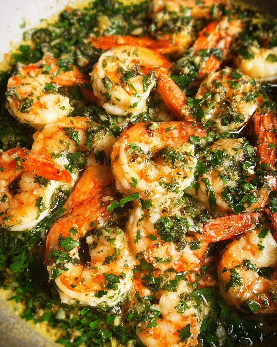 Shrimp in Garlic Sauce