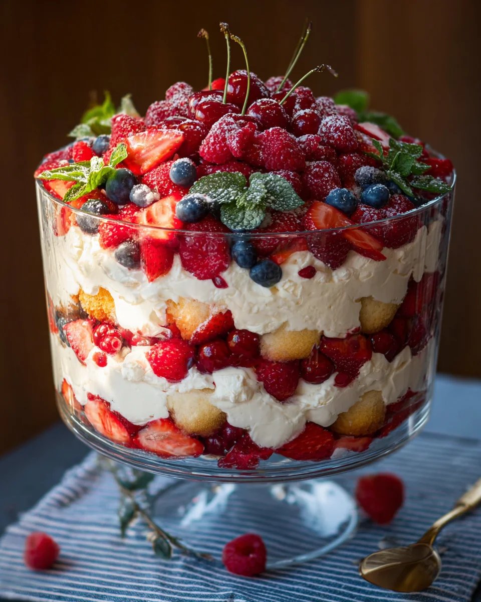 Summer Berry Trifle