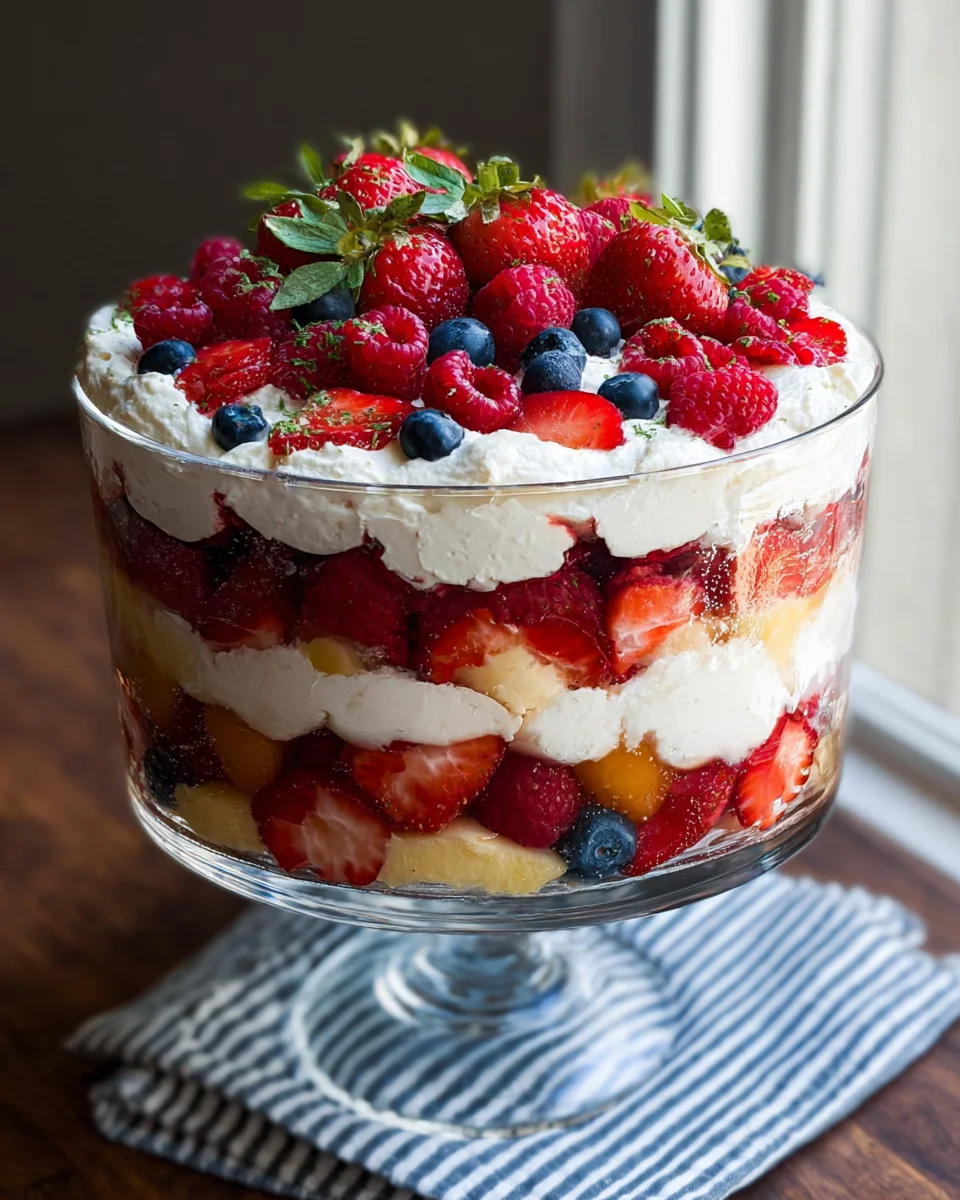 Summer Berry Trifle Summer