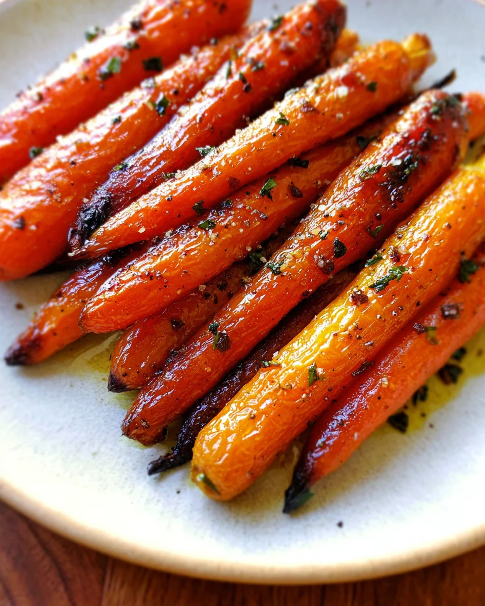 Whole Roasted Carrots