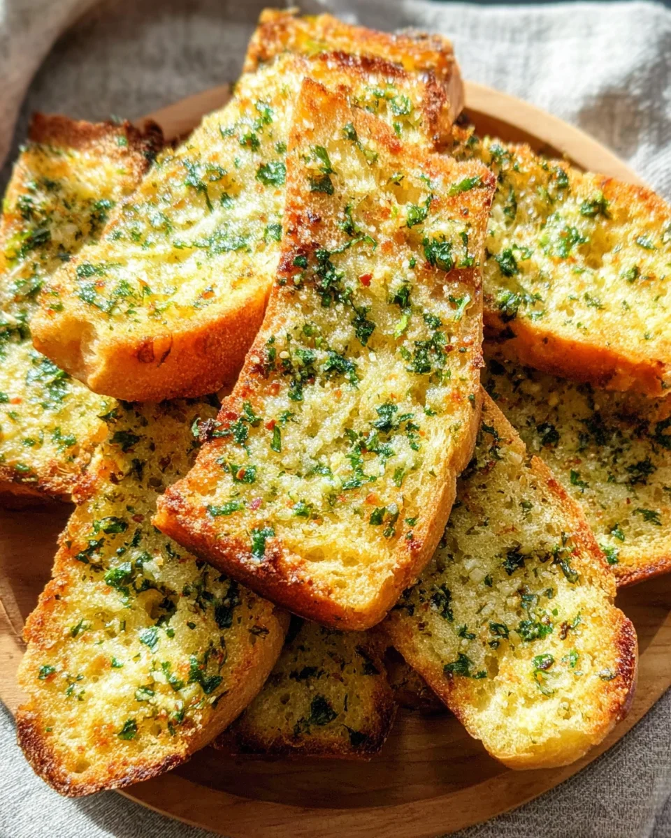 10-Minute Air Fryer Garlic Bread