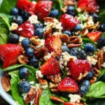 15-Minute Strawberry Spinach Salad 15-Minute Strawberry Spinach Salad