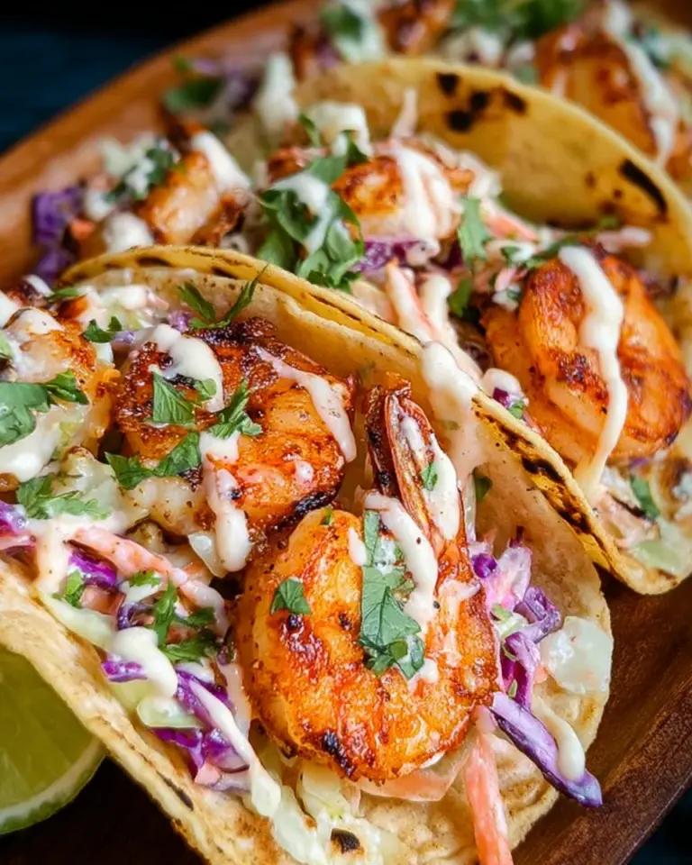 15 Minute Easy Shrimp Tacos Recipe