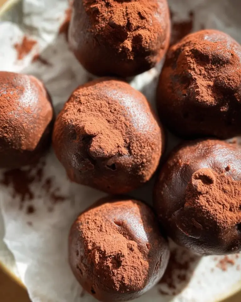 3-Ingredient No Bake Brownie Bites