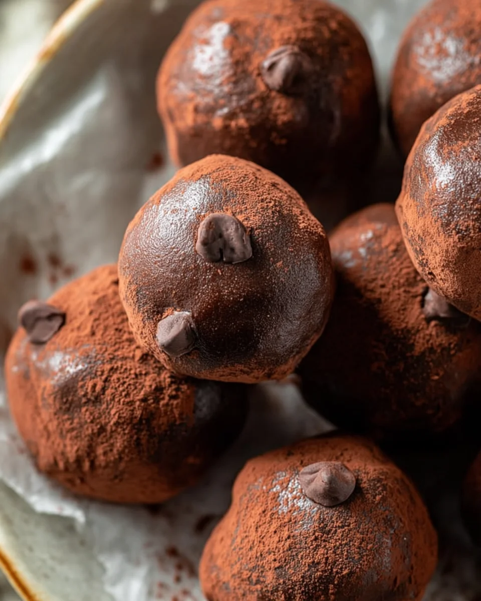 3-Ingredient No Bake Brownie Bites 3-Ingredient