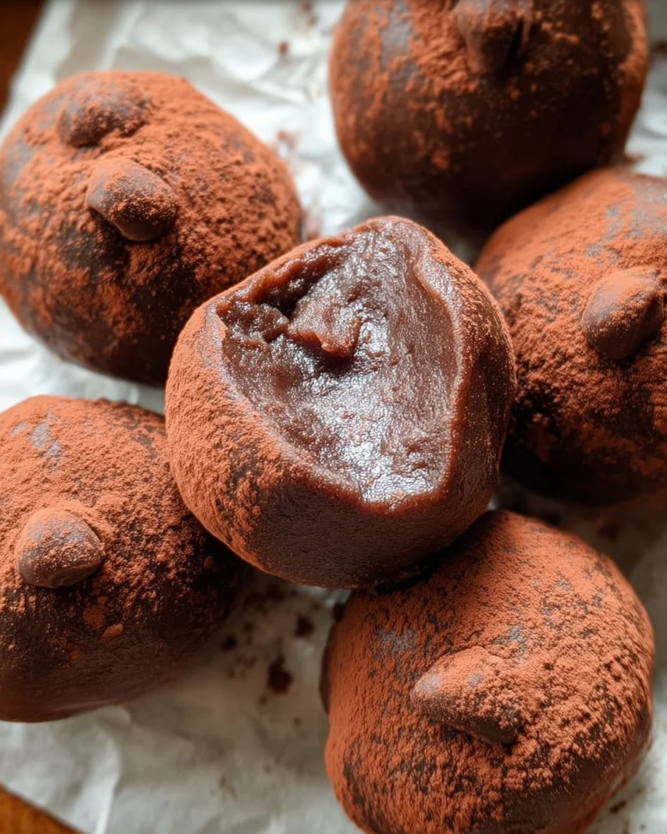 3-Ingredient No Bake Brownie Bites 3-Ingredient