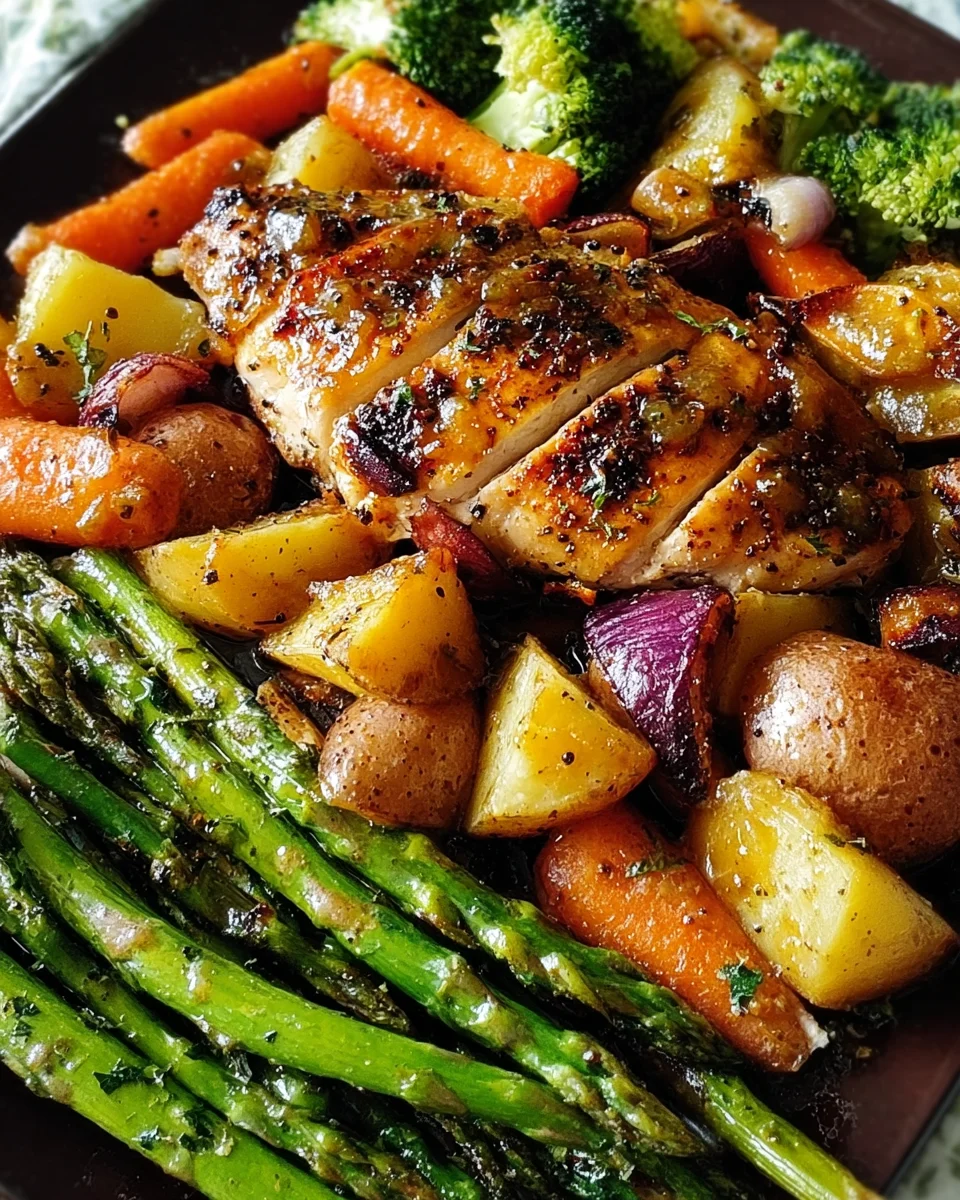 35 Minutes & One Sheet Pan Is All You Need For This Honey Mustard Chicken Recipe 35