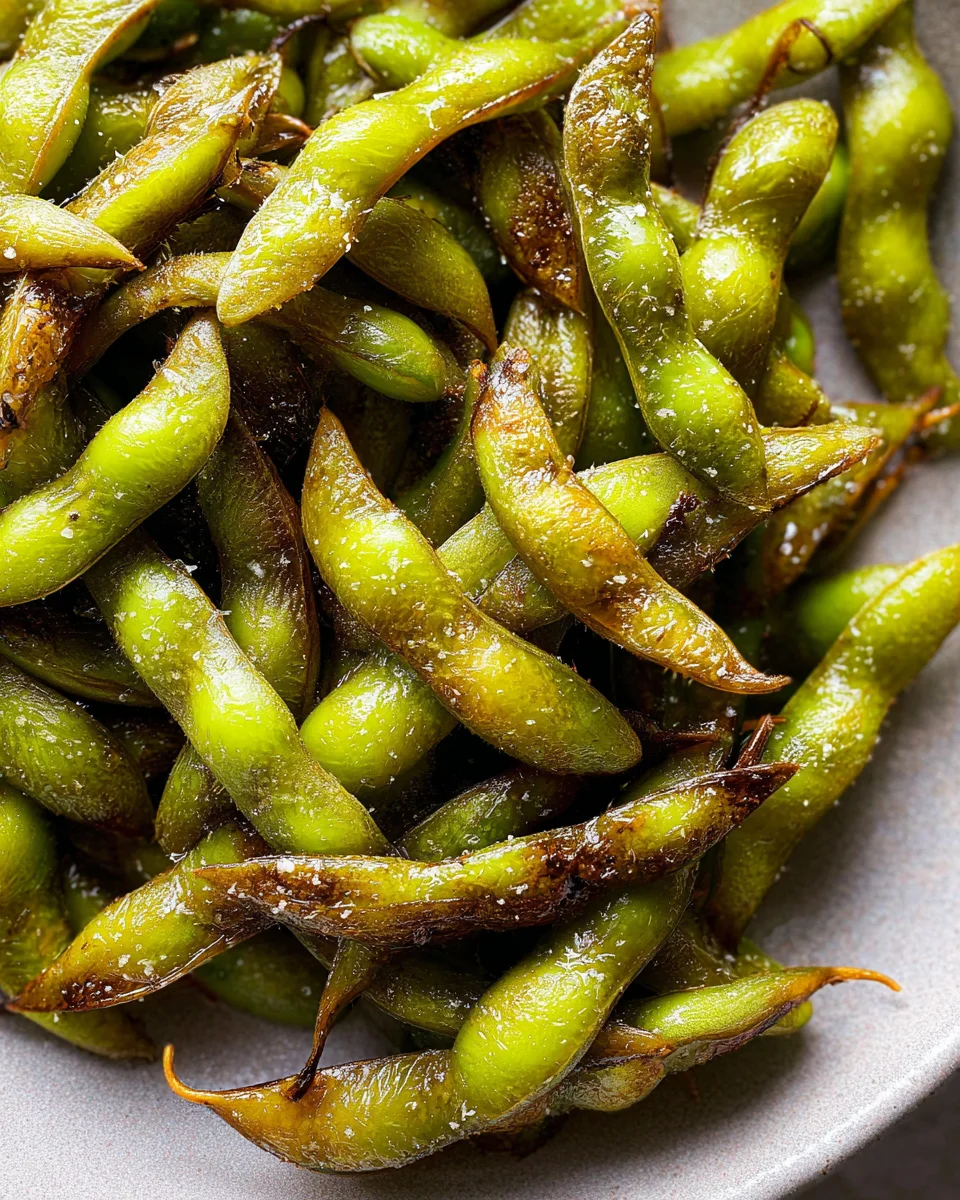 Air Fryer Edamame Air