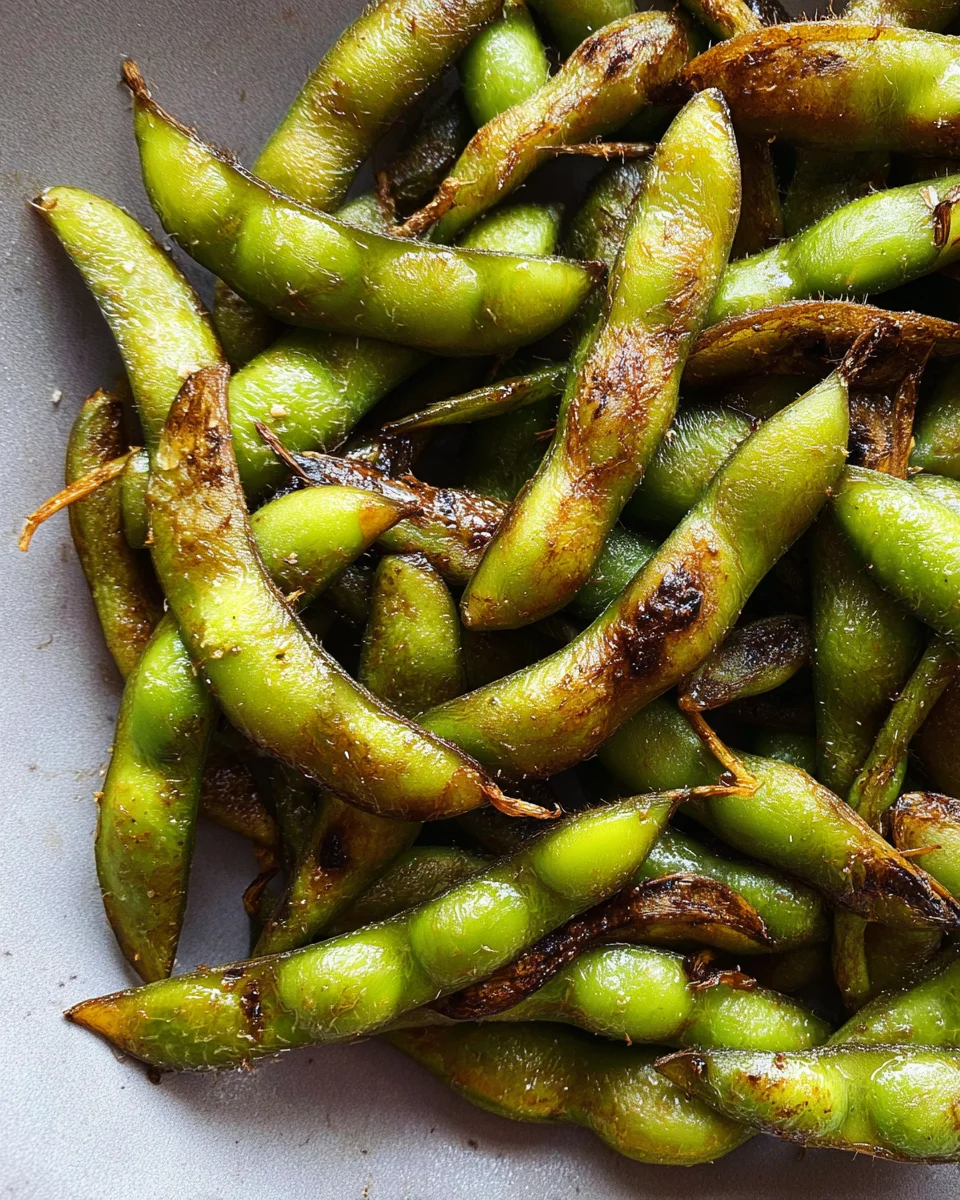Air Fryer Edamame Air