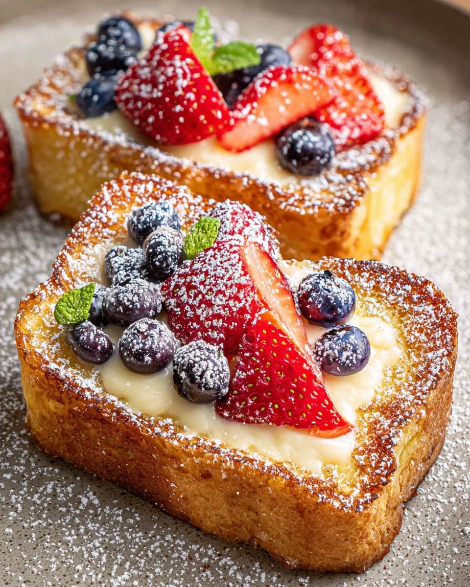 Air Fryer Yogurt Custard Toast Air