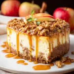 Apple Crisp Cheesecake Apple Crisp Cheesecake