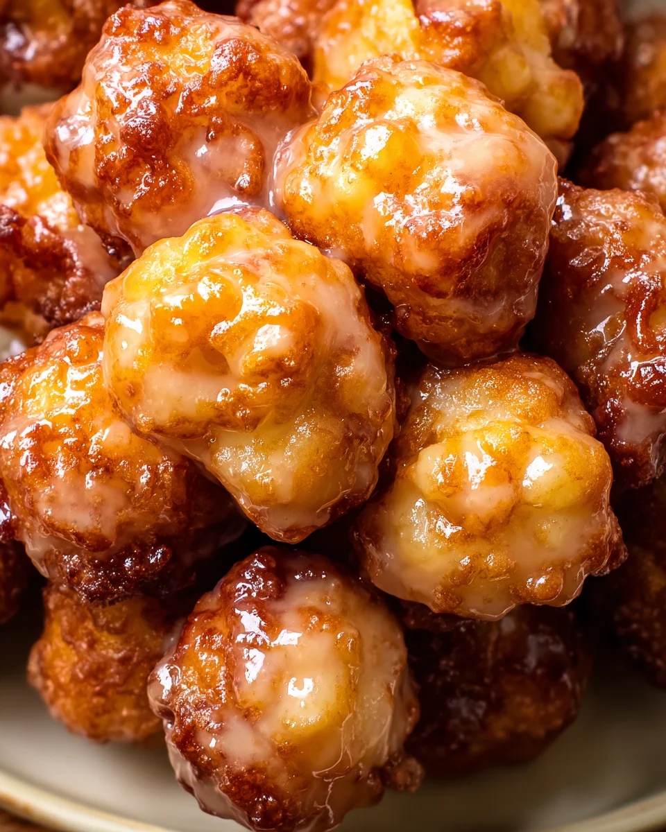 Apple Fritter Bites Apple