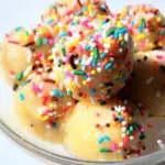 Applesauce Birthday Cake Protein Balls Applesauce Birthday Cake Protein Balls