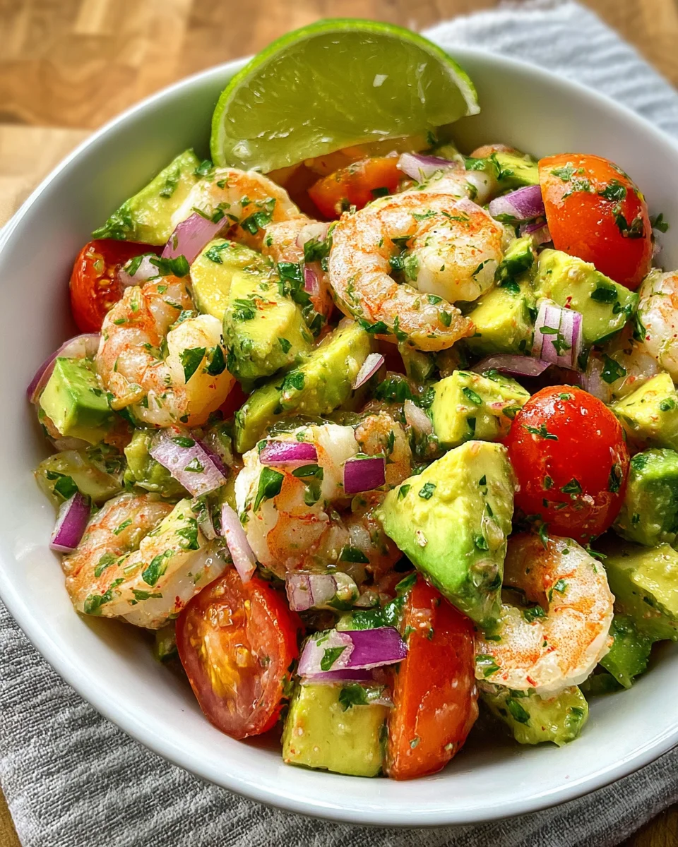 Avocado Salsa Shrimp Salad Avocado Salsa Shrimp Salad