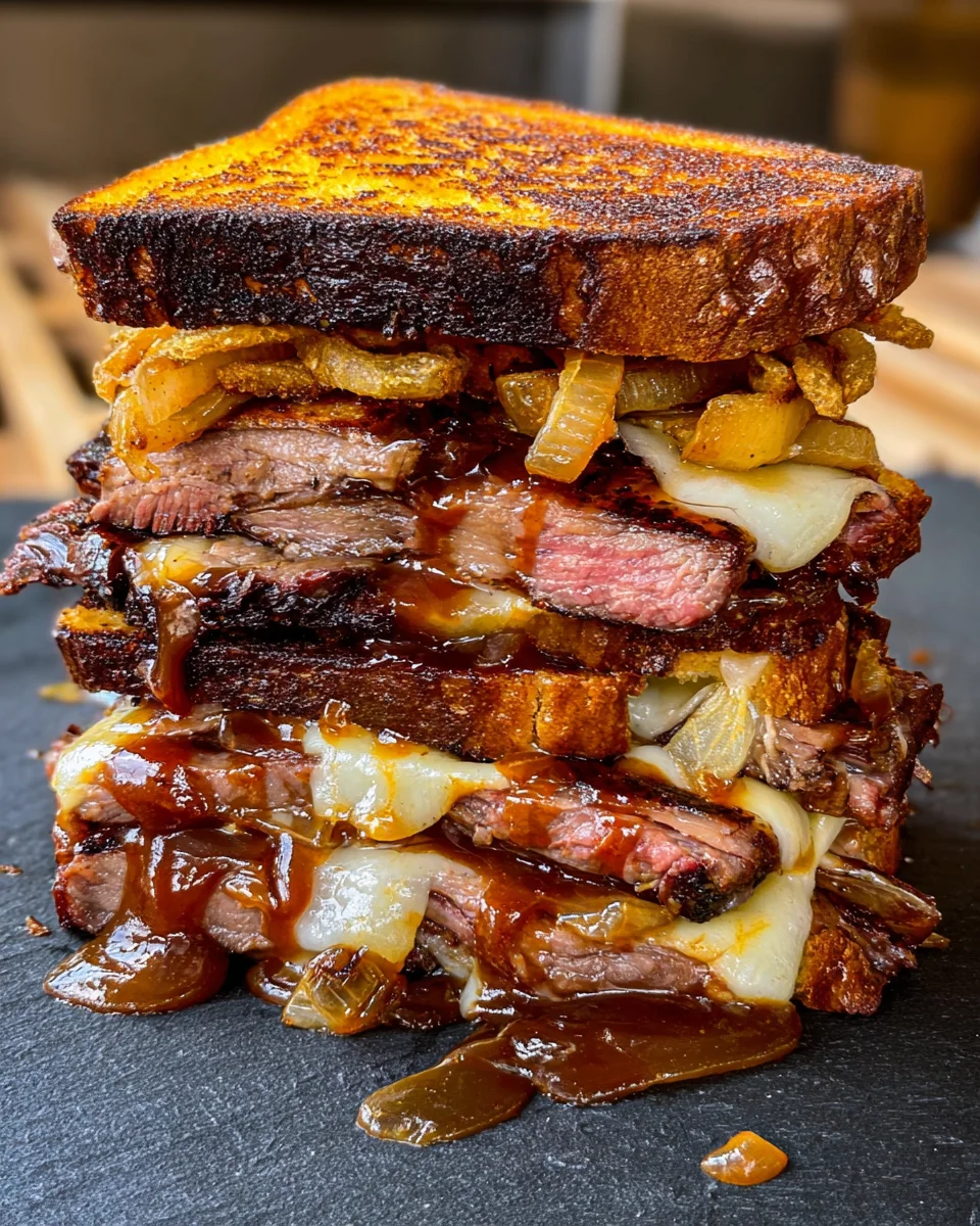 BBQ Brisket Melts BBQ Brisket Melts