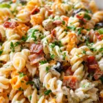 Bacon Ranch Pasta Salad