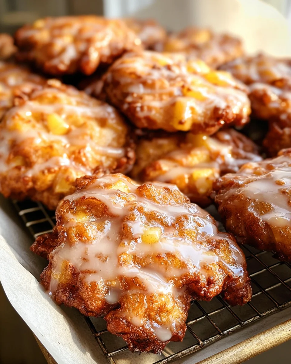 Baked Apple Fritters Baked