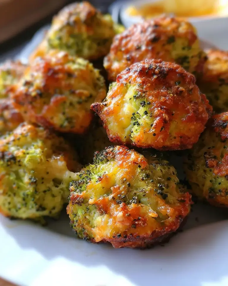 Baked Broccoli Cheese Balls