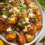 Baked Feta Potatoes