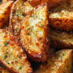 Baked Garlic Parmesan Potato Wedges