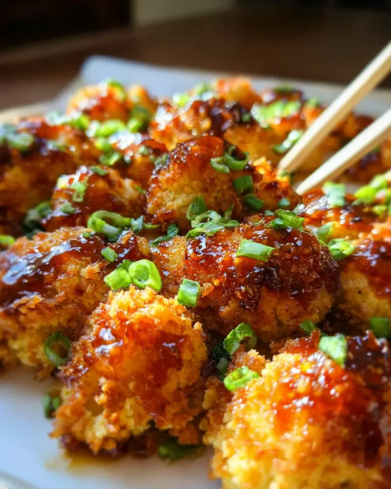Baked Orange Cauliflower
