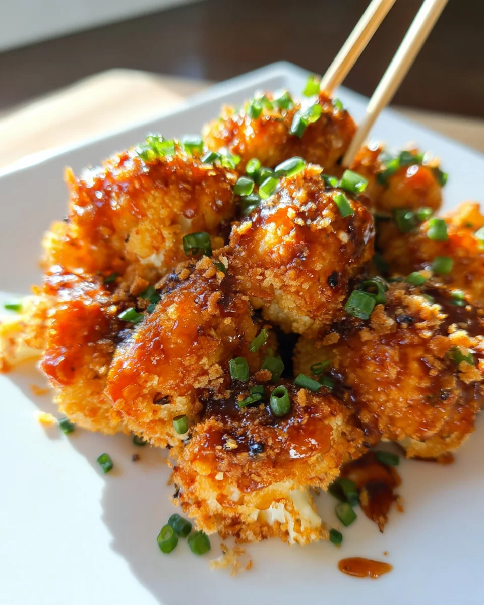 Baked Orange Cauliflower Baked