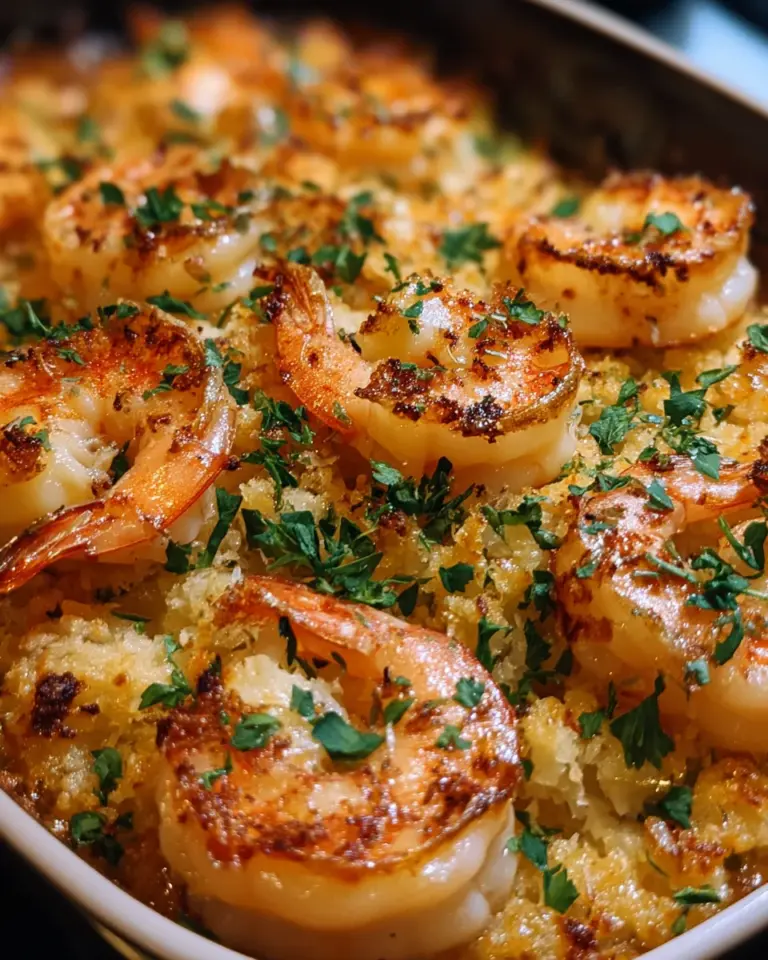 Baked Stuffed Shrimp Casserole