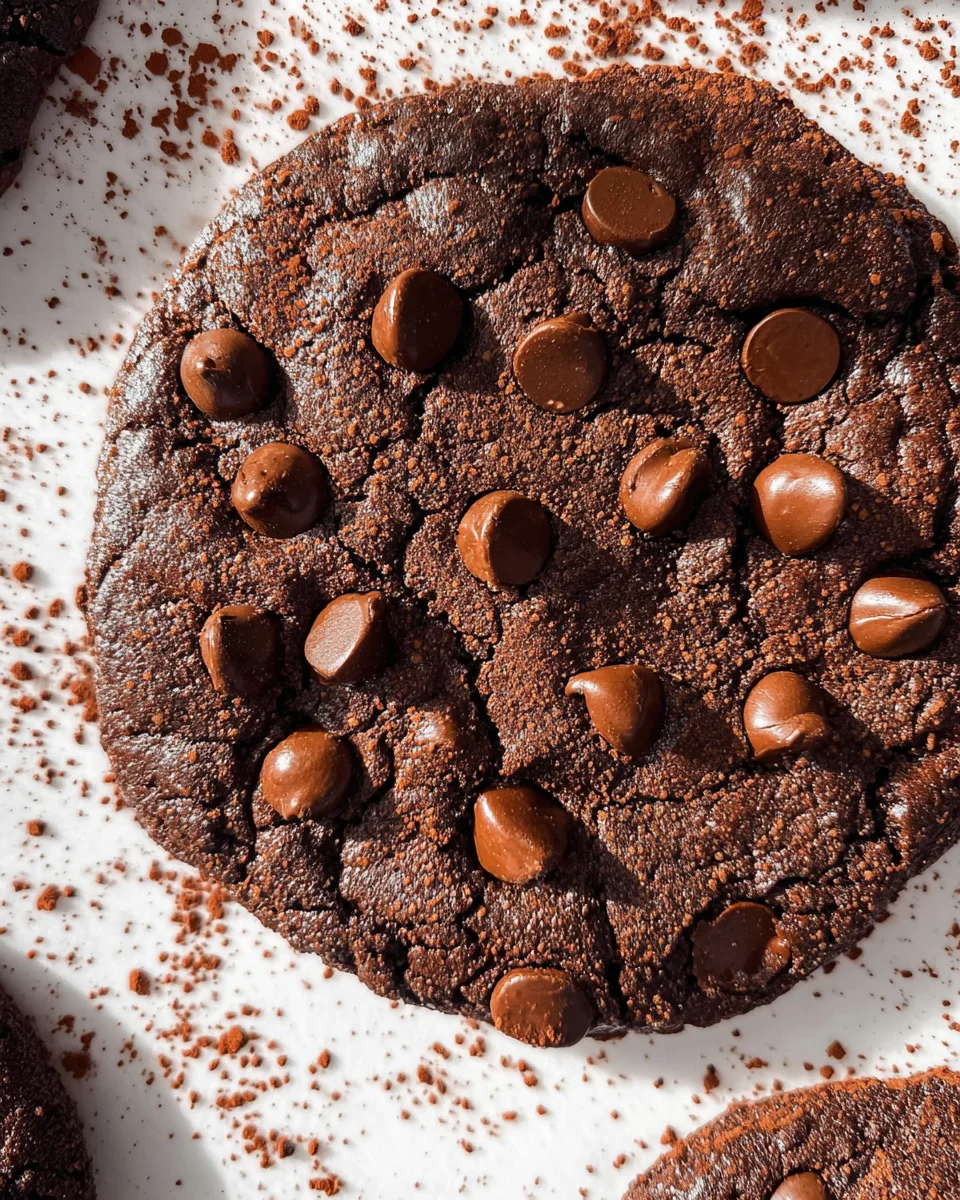 Bakery Style Double Chocolate Chip Cookies Bakery Style Double Chocolate Chip Cookies